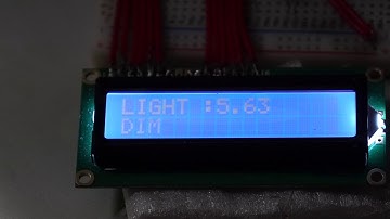 Light Measurement With Arduino LDR  and LCD