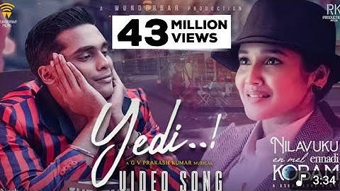 Yedi - Video Song | Dhanush Pavish Anikha GV Prakash Jonita Gandhi #NEEK 14 wk Earning