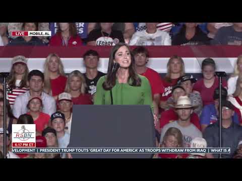 Sen. Katie Britt Speaks at Trump’s Mobile Alabama Rally | Full Remarks - 10/2/2026