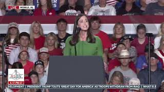 Sen. Katie Britt Speaks at Trump’s Mobile Alabama Rally | Full Remarks - 10/2/2026