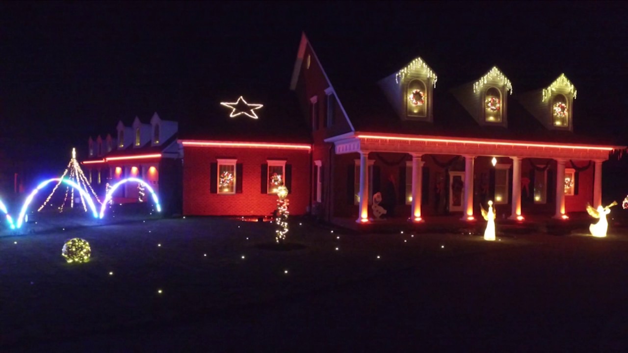 Gordon Family Christmas Lights 2016 YouTube