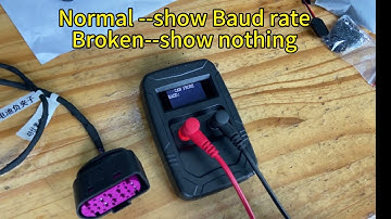 WOYO PL007 CAN Lin Tester CAN Analyzer CAN Analysis CAN Baud Lin Baud