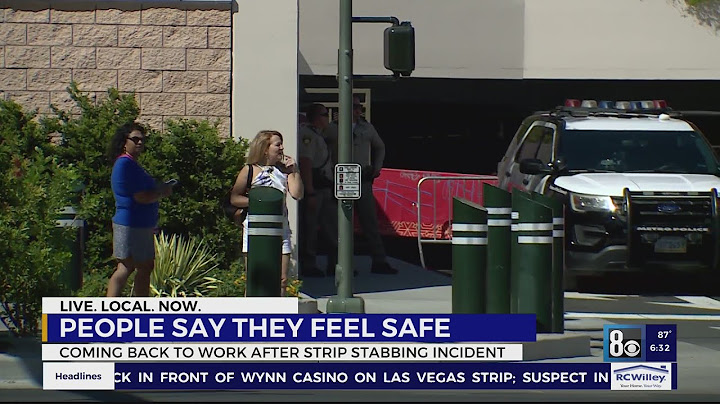 'Las Vegas is safe,' Locals react to increased police presence on Strip following deadly stabbing