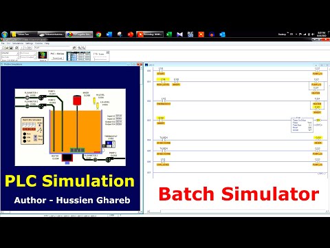 Batch Simulator using Logixpro Simulation PLC Programming