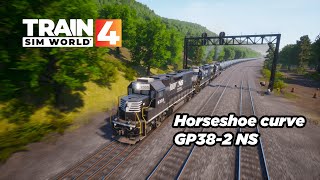 Horseshoe Curve - GP38-2 NS - Train sim world 4