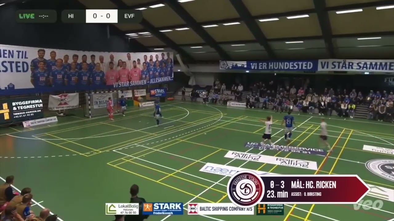 DBU Futsal Ligaen / Highlights : Hundested IK - Eastside Futsal Viborg 1-5 (0-0)