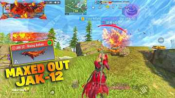 FULL MAXED OUT MYTHIC JAK-12 😍 in COD MOBILE !!