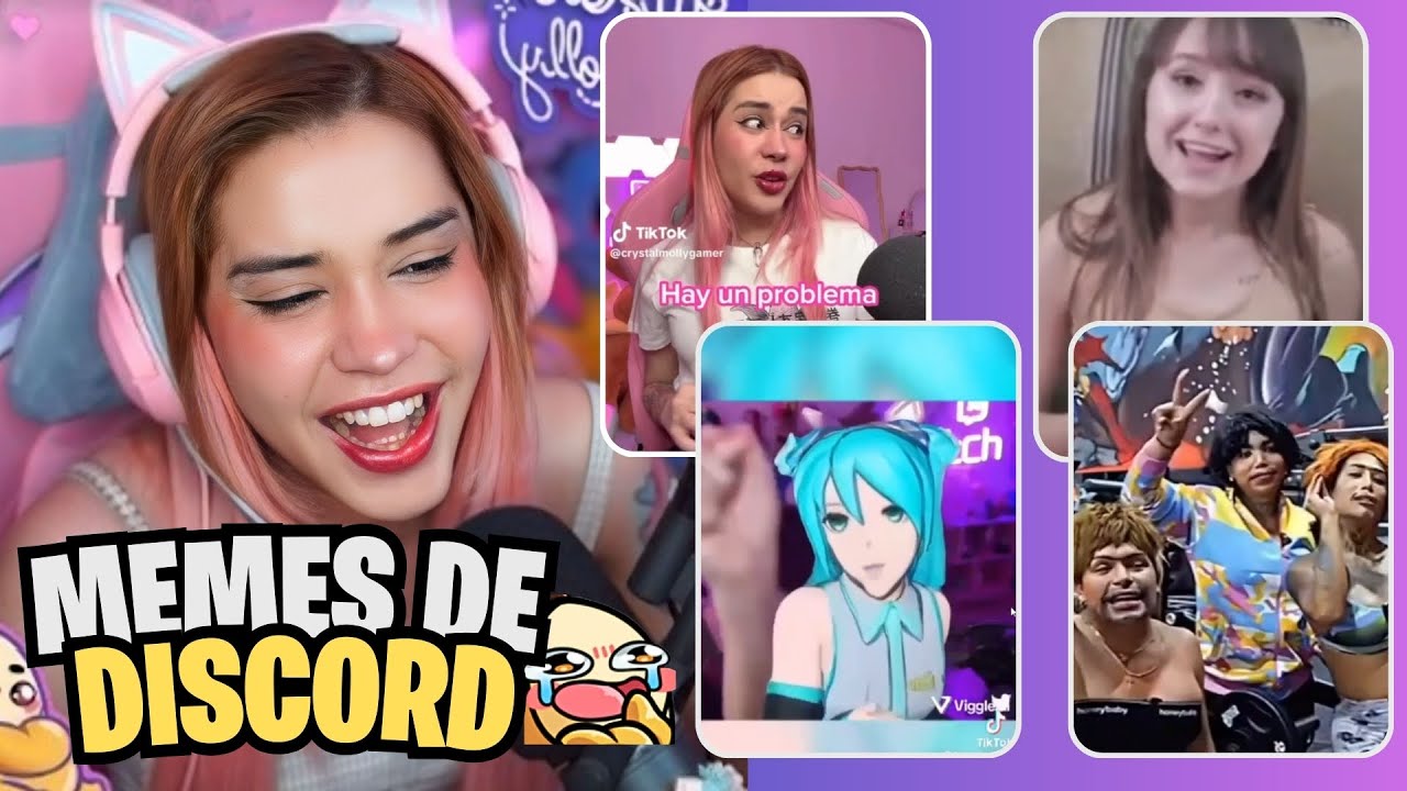 CRYSTAL MOLLY REACCIONA A MEMES 😂😂