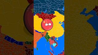 What will happen if China🇨🇳becomes the strongest country🤔? #countryballs #viral #shorts #shortsviral