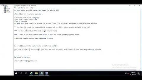capture Windows 10 1803 image by SCCM