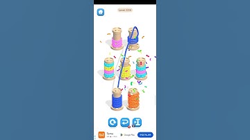 Rope Color Match 3D Level 2234