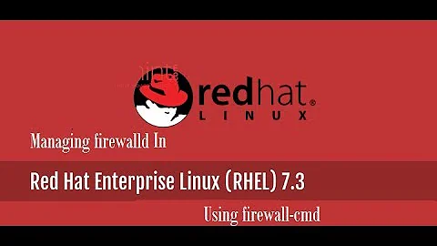 Managing firewalld using firewall-cmd command [RHEL-7.3]