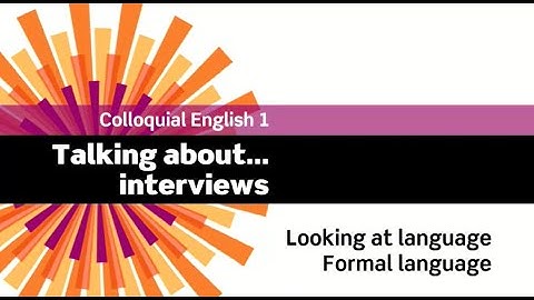 English File 3rdE - Upper Intermediate - Colloquial English 1- The Interview: Looking at language