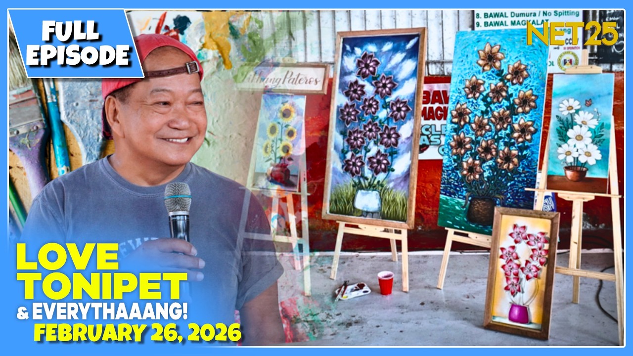 Artist-professor at Pastil na Itik Recipe | Love Tonipet & Everythaaang | February 26, 2026