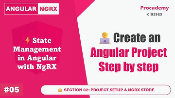 #05 Create an Angular Project - Get Ready for NgRx | Master Angular State Management with NgRx