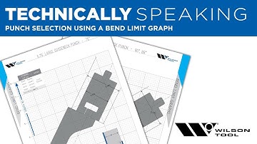 Punch Selection Using a Bend Limit Graph | Bending | Technically Speaking