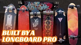 My custom longboard setups explained