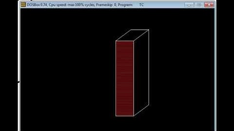 C program to draw 3D bar graph using graphics [in Hindi] by Abhishek Sinha