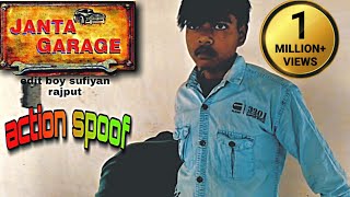 Janta Garage Superhit Action Scene Southndian Hindi Dubbed Best Action Scene Jr.ntr Sufiyan 15