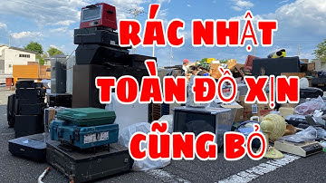 Nhật bỏ toàn đồ xịn, Quạt gió , Loa, Lò Ga , Xe đạp đại nhiều .I Cuộc sống ở Nhật I Ứng Trần JP 11