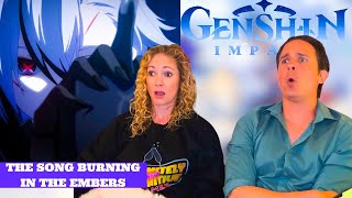 Genshin Impact The Song Burning in the Embers Reaction | Animated Short