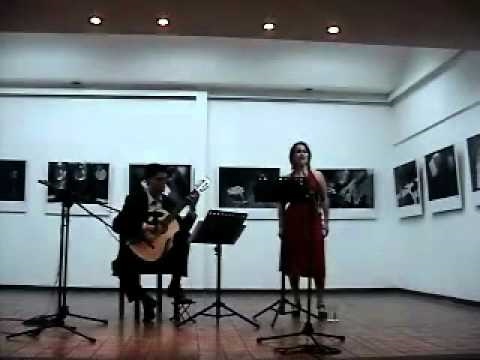 "Si dices que mis ojos" (Fernando Sor) por Ivette Ortiz y Andres Saborio