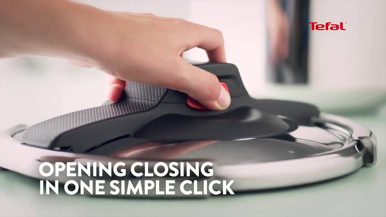 Clipso Essential, One click Opening and Closing Pressure Cooker, by