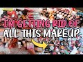 MAKEUP COLLECTION DECLUTTER... It