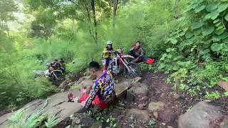 บันไดหินบ้านวังทอง ep.2 #enduro #pbmoto #crf300l