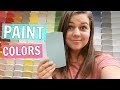 Choosing Paint Colors for Our New House!