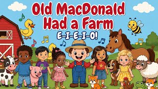 Old MacDonald Had a Farm 🐄 | Nursery Rhymes for Kids | #OldMacDonald #KidsSongs #childrensongs