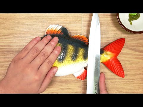Fish Tears - Lego In Real Life / Sushi Stop Motion Cooking ＆ ASMR