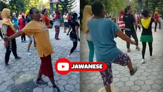 Hanya Ada Di Indonesia - Viral pemandu Senam Lucu Bikin Ngakak