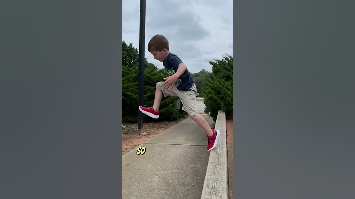 THIS 7 YEAR OLD KID IS LEARNING PARKOUR! 😱