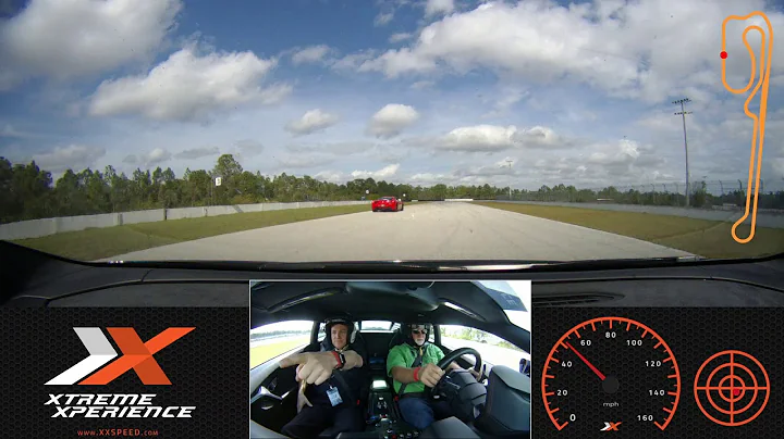 Dan hits 130+ on the Straight-a-way