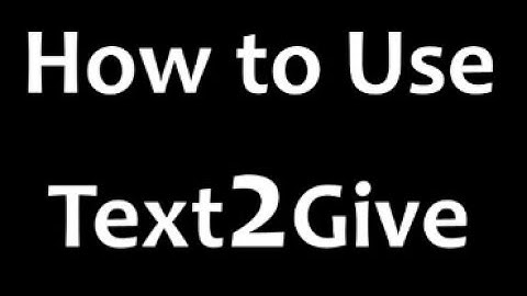 Text2Give - How to Use - WHUMC
