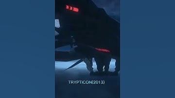 Evolução Do TRYPTICON #transformers