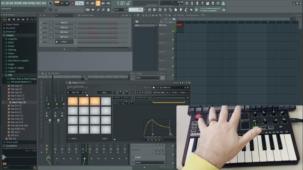 Akai Mpk Mini Mk3 Fl Studio Setup How to use Akai MPK Mini drum pads in FL studio!! (EASY) - YouTube