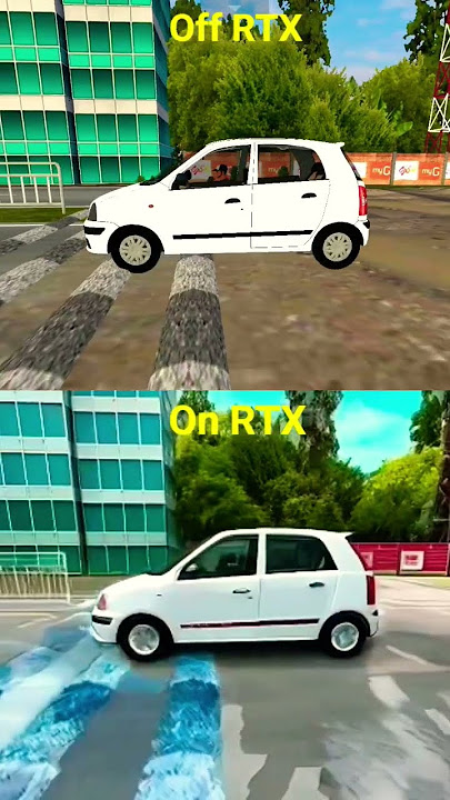 RTX ON 🆚 RTX OFF IN BUSSID... 🤯😍 #youtubeshorts #gaming #automobilecompany #rtxon #rtxoff