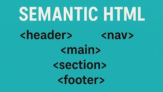Master Semantic HTML Elements — Build Meaningful & Accessible Websites!