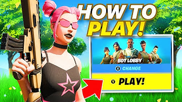 How To Get Bot Lobbies in Fortnite Simpson Chapter Season MS2 (Fortnite Bot Lobby Tutorial)