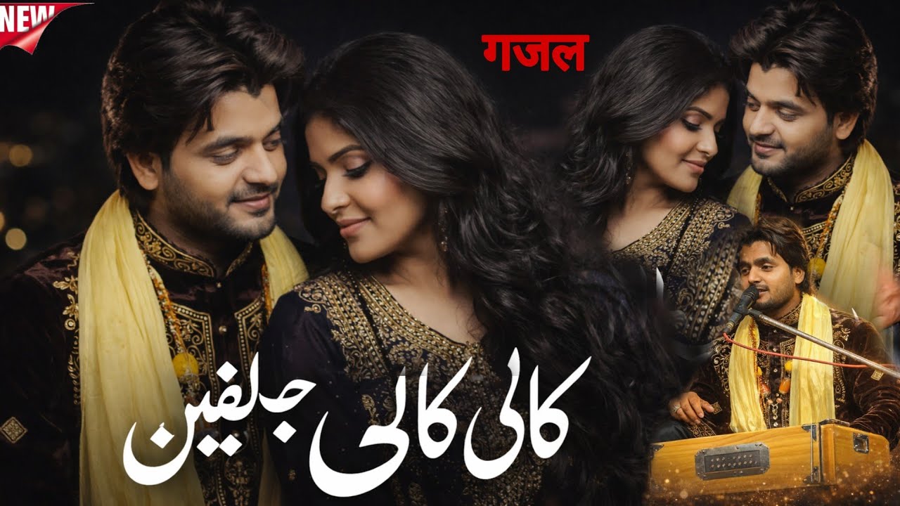 काली काली जुल्फों के फंदे ना डालो // New Gajal Sakib Ali Ki 2026 Kali Kali Zulfo ke Fande Na Dalo