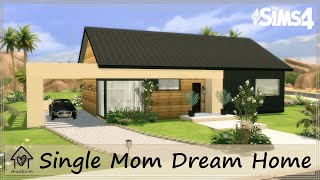 SINGLE MOM DREAM HOME | Sims 4 | Stop Motion Build + CC links