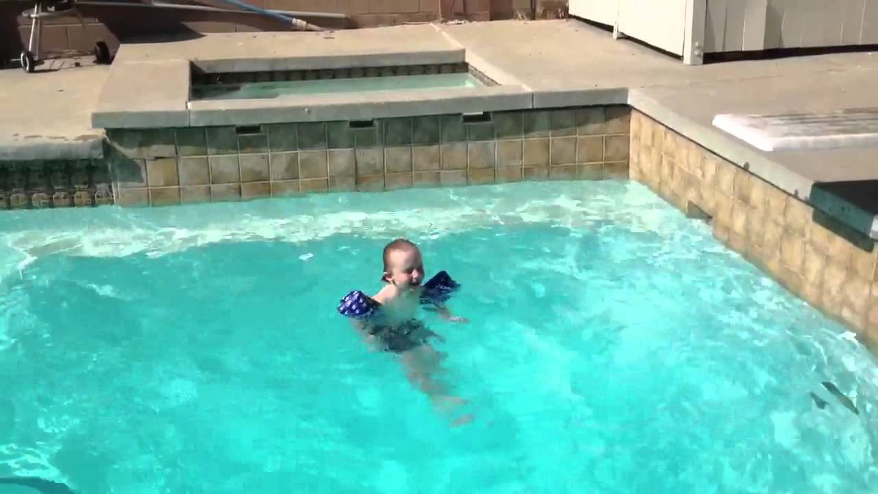Sawyer Jumps Off Diving Board YouTube