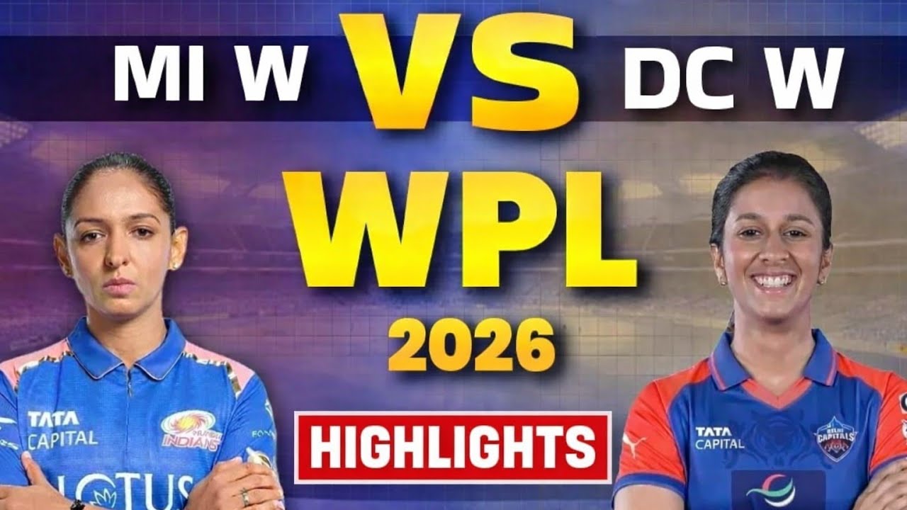 DCW vs MIW  13th Match WPL 2026 Highlights | Women IPL Highlights 2026 | Cricket wpl 2026 highlights