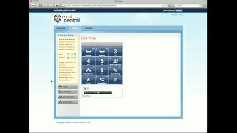 On Call Central Demonstration Video