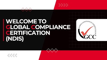 Welcome to Global Compliance Certification - NDIS