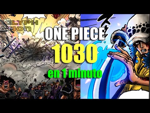 ONE PIECE 1058 en 3 MINUTOS !! 🔥 ORIGEN D CROSS GUILD 🤡, Full Haki Marco