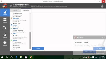 Windows 10 Tools to have on your PC Ccleaner software