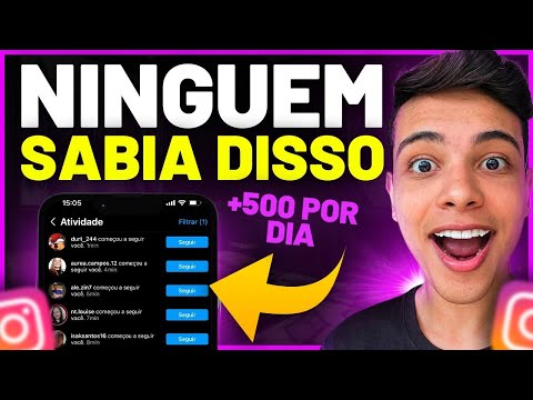 Vídeo: No instagram mais seguidores?